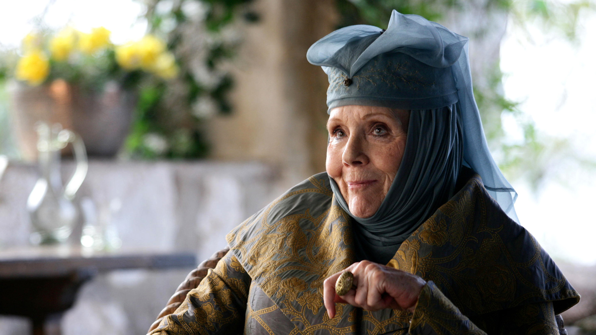 diana rigg got olenne tyrell