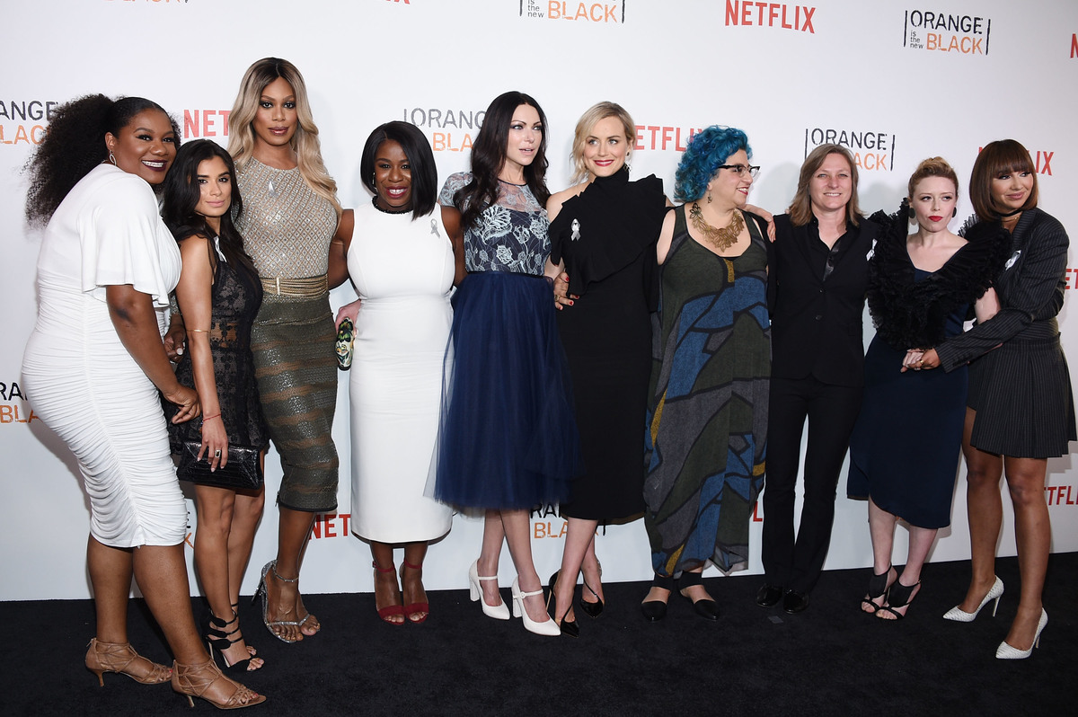 OITNB cast at premiere in New York SVA Theater