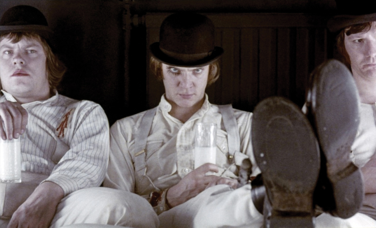 a-clockwork-orange Malcolm McDowell starring out