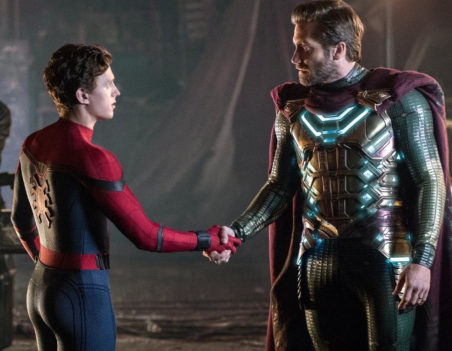 spider man handshake jake