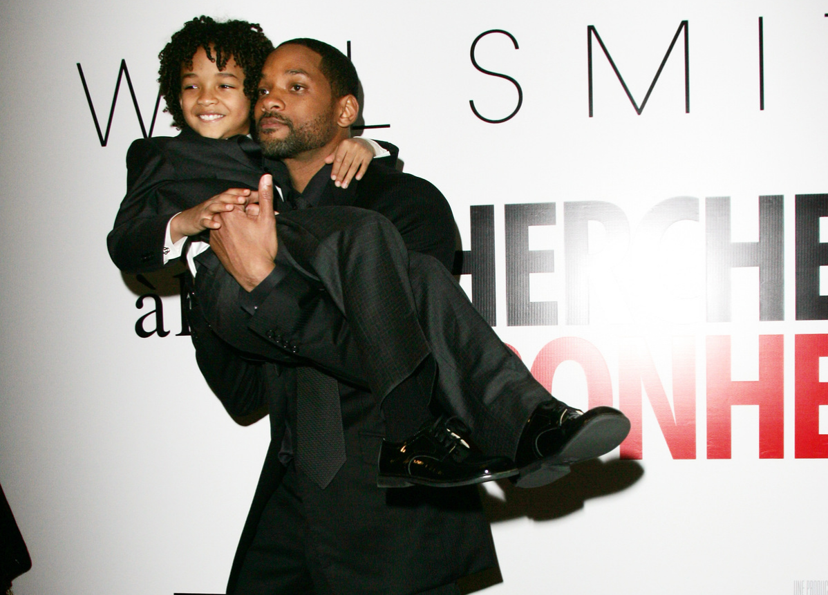 GWill and Jaden Smith Pursuit of Happyness premiere