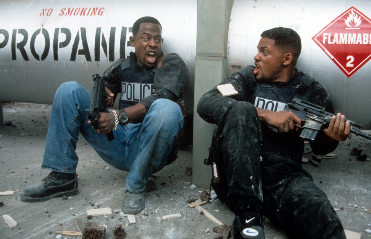 Martin Lawrence and Will Smith Bad Boys 1995