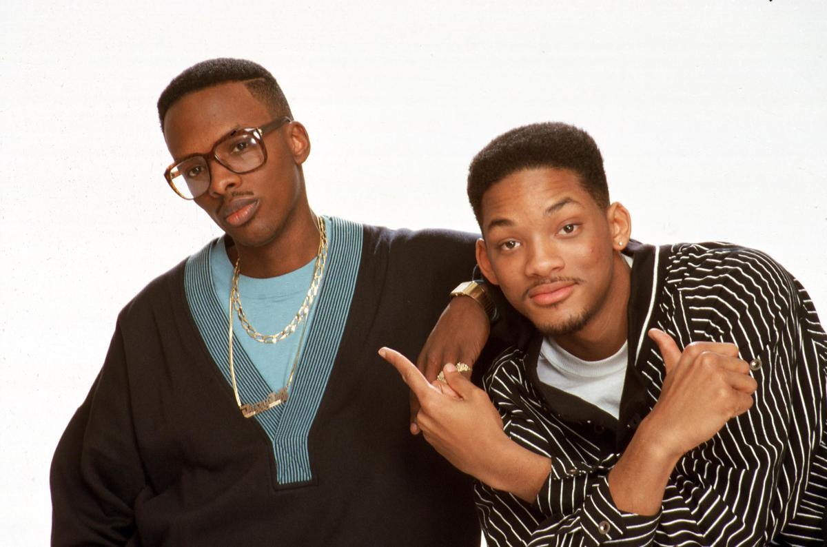 Jazzy Jeff and Fresh Prince rap duo