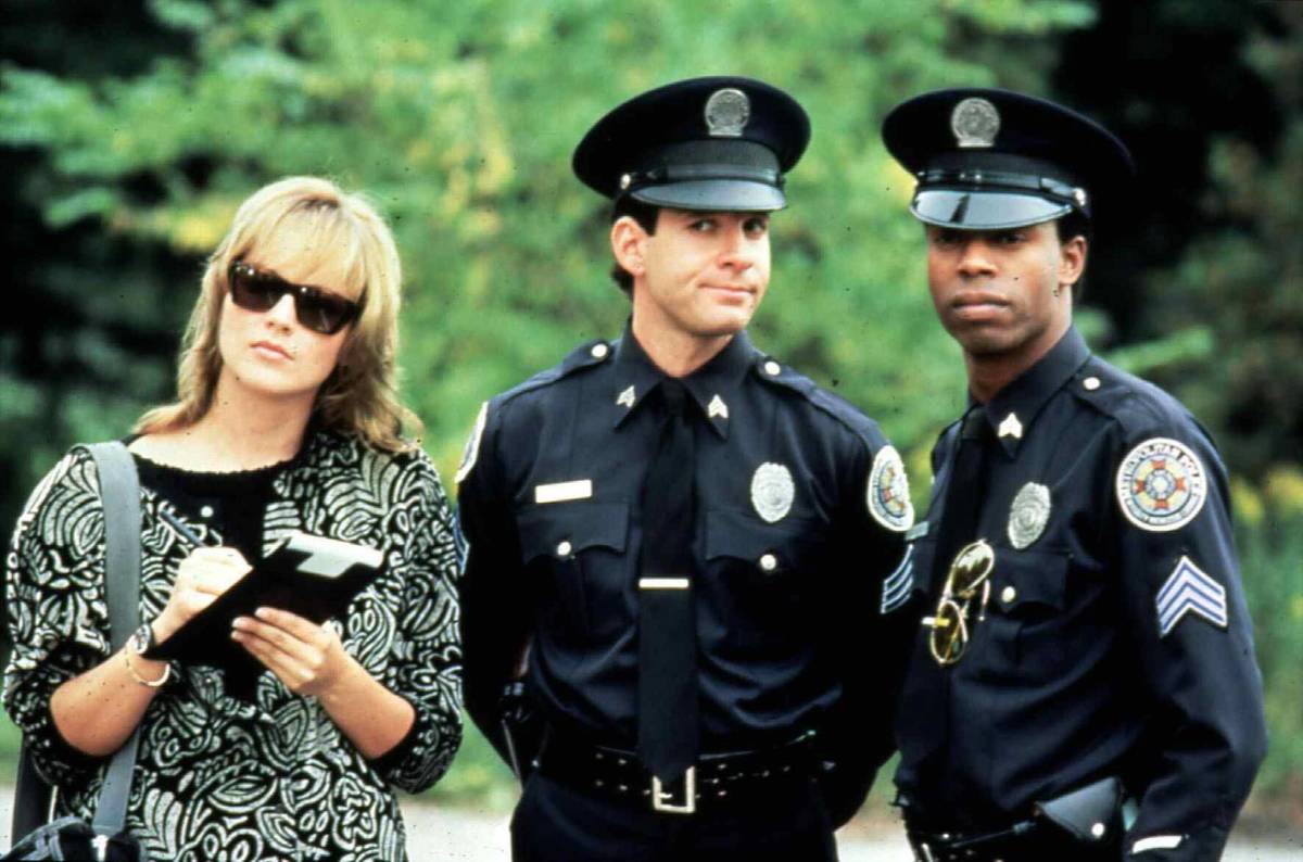 Police Academy 4: Citizens on Patrol cast publicity still