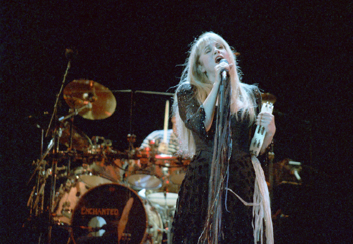 Stevie Nicks of Fleetwood Mac. during Stevie Nicks Performs at the Gorge, 1998