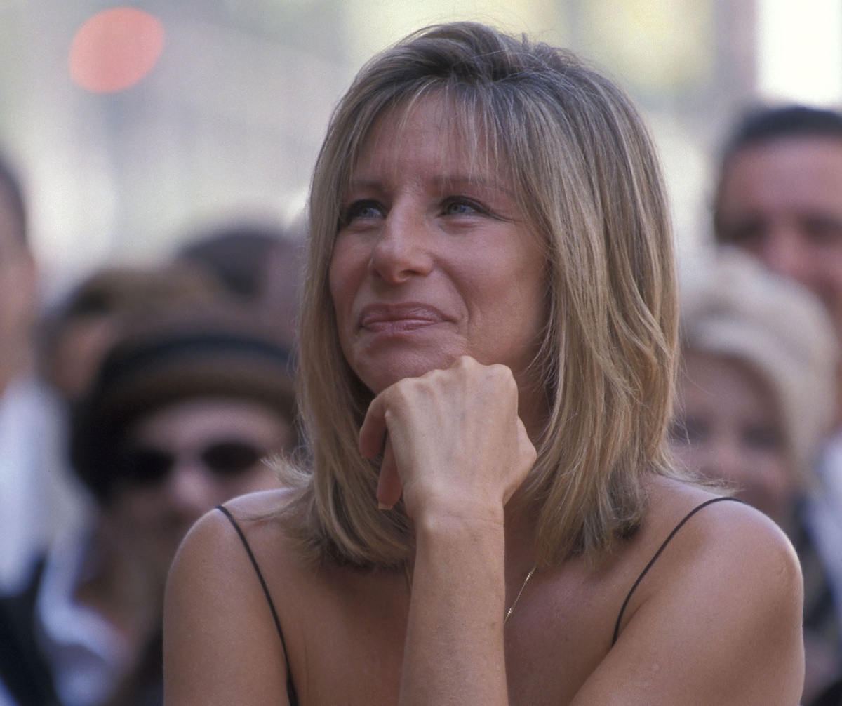 Actress/Singer Barbra Streisand attends the Hollywood Walk of Fame Star Ceremony Salute to James Brolin in 2018