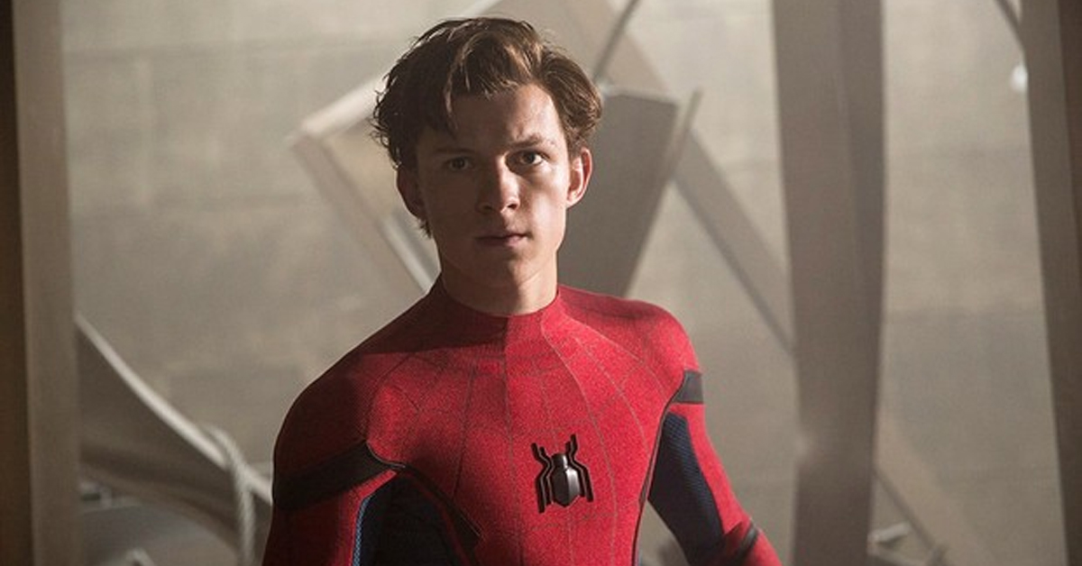 tom holland as spiderman