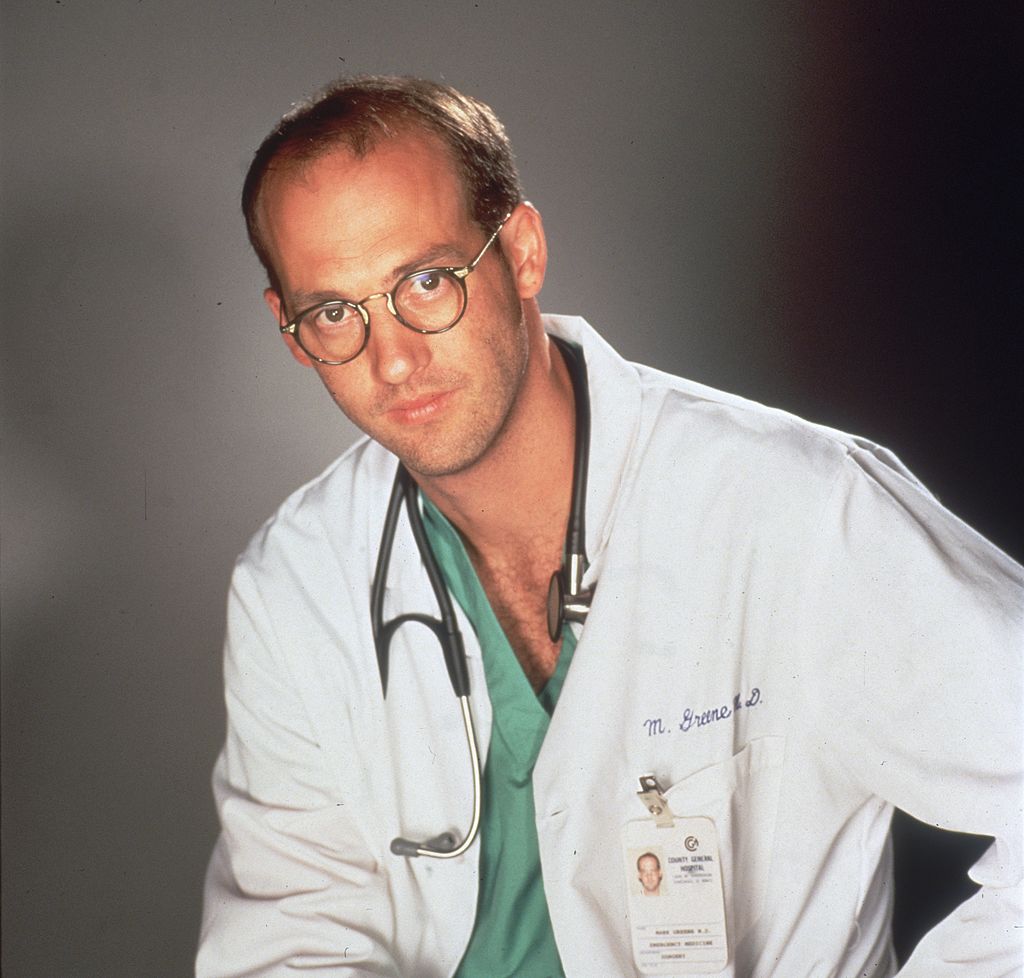 American actor Anthony Edwards, star of the television series, 'E.R.'