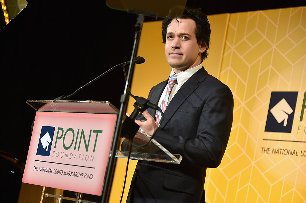 speaking at an event