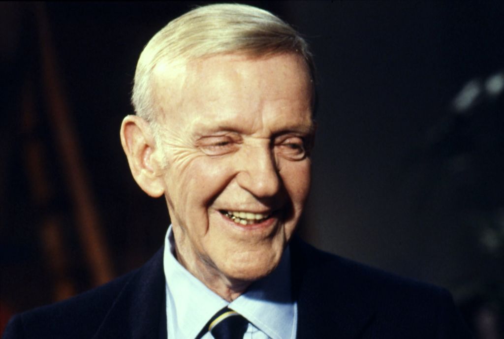 smiling Fred Astaire