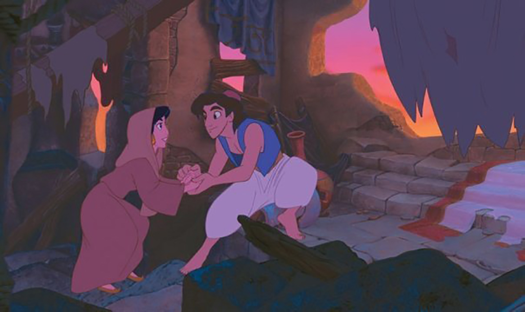 Aladdin and Jasmine
