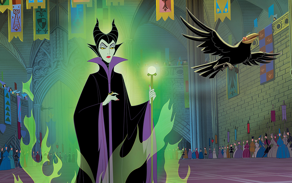 Maleficent and her bird
