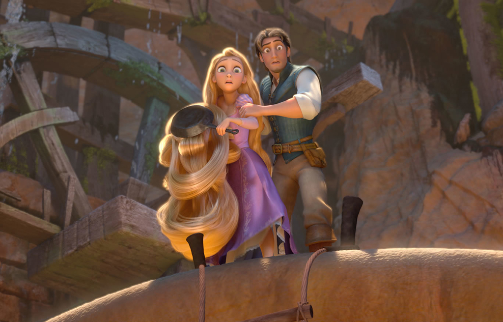 Rapunzel and Flynn