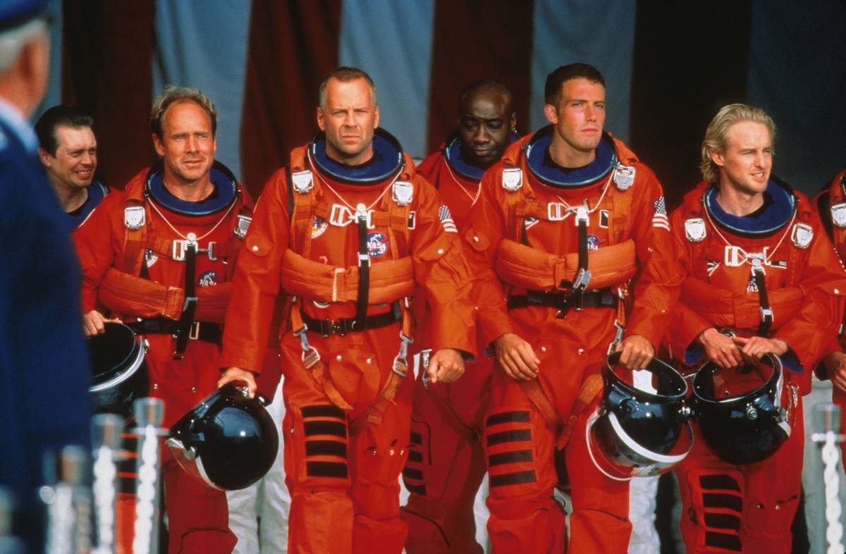 Bruce Willis and Ben Affleck