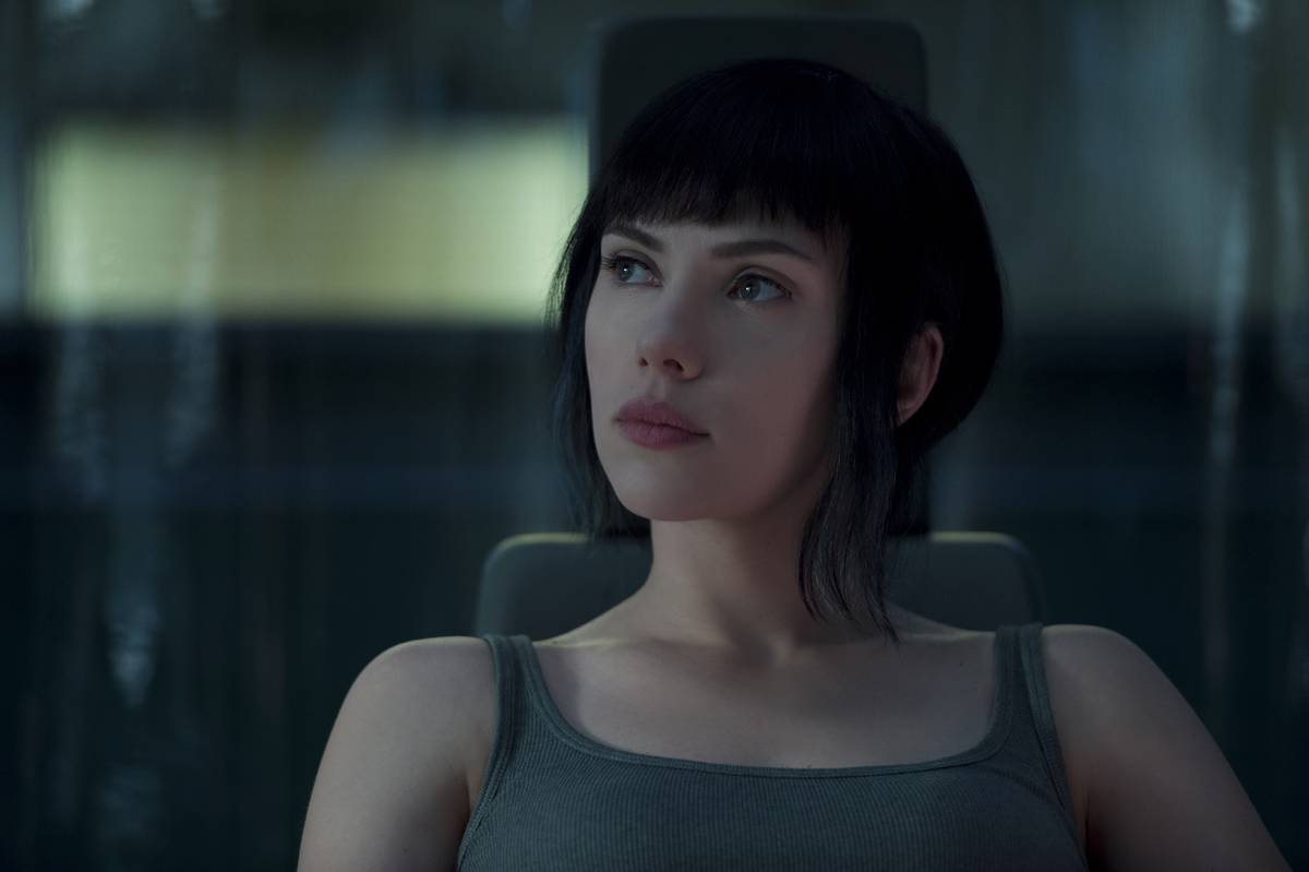 Scarlett Johansson In Ghost In The Shell