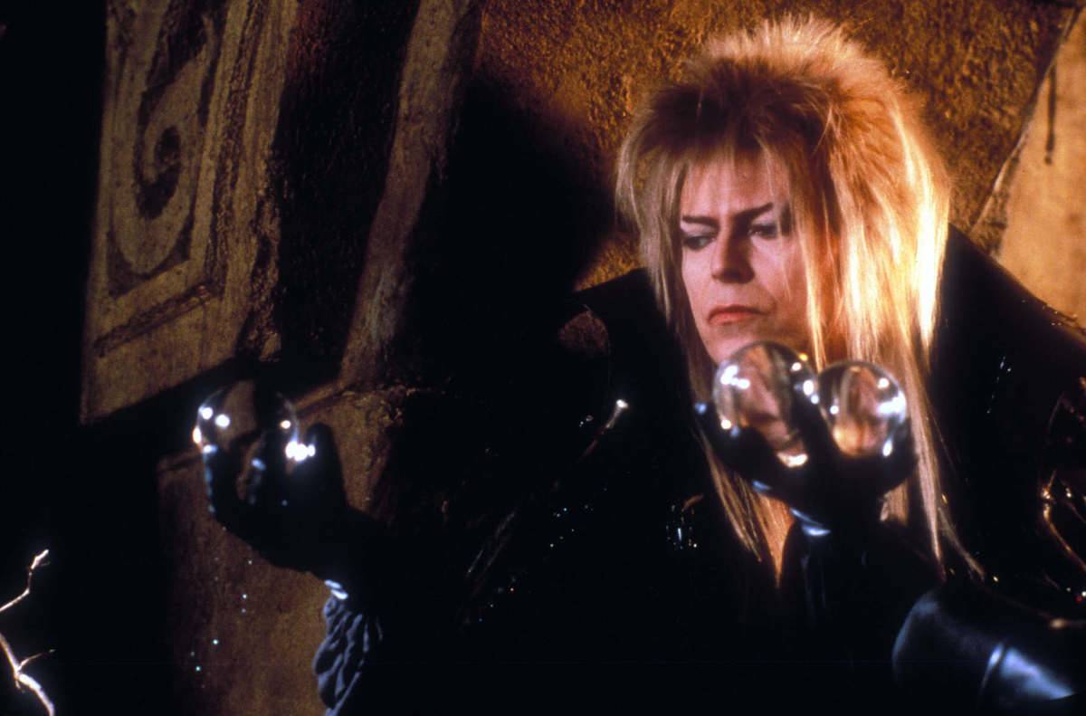 David Bowie will balls