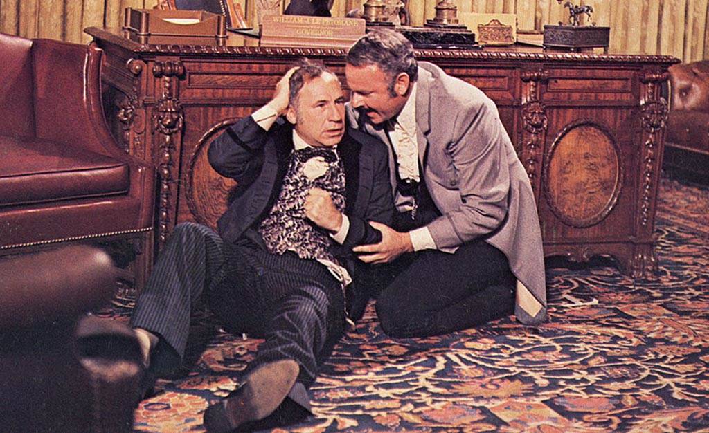 Brooks in Blazing Saddles
