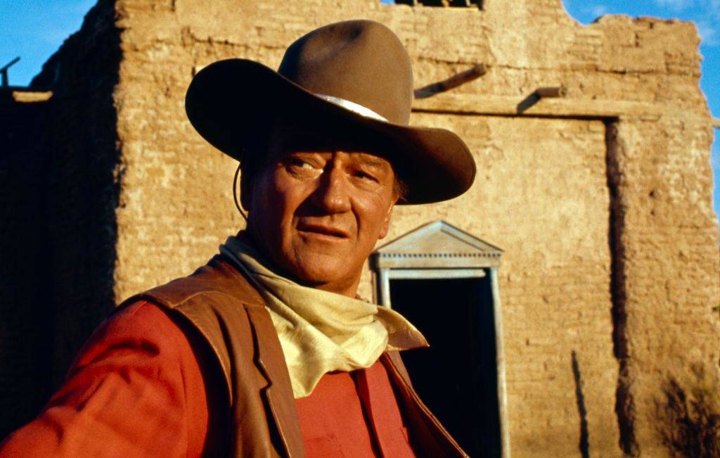 John Wayne in a Western