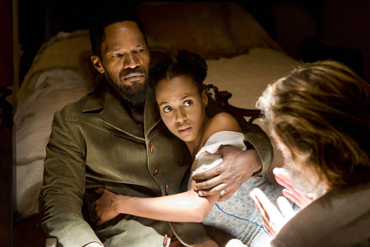 Scene from Django Unchained 