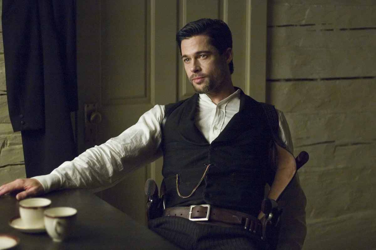 Brad Pitt as Jesse James 
