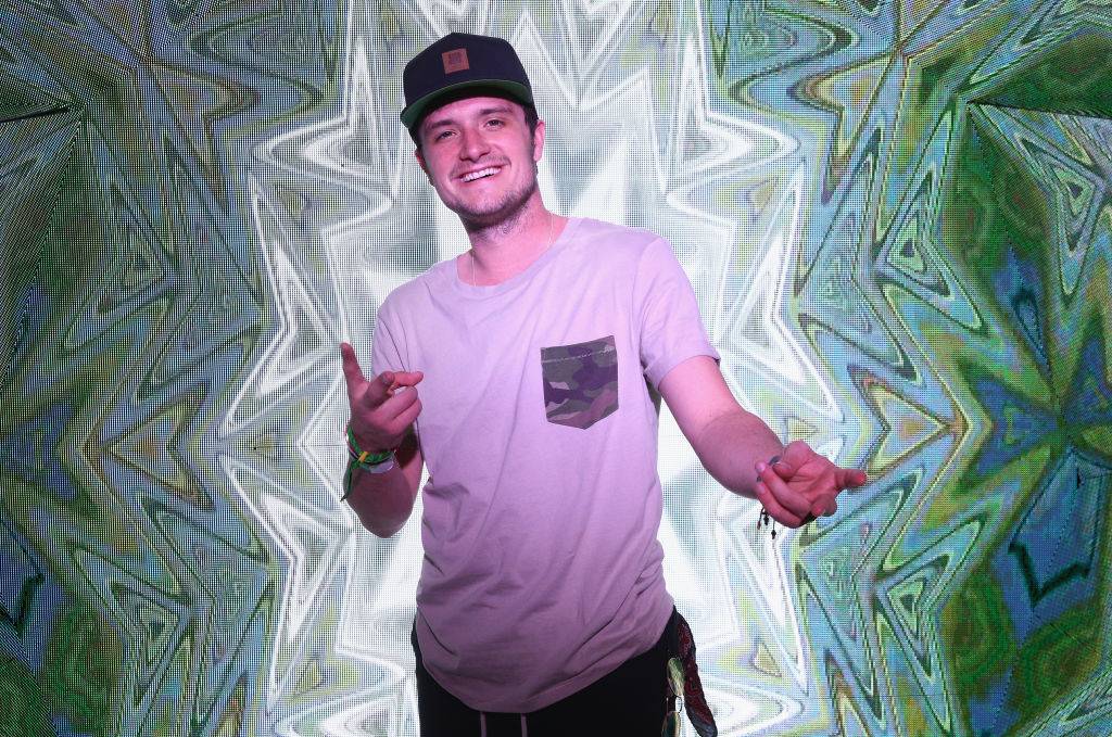 Actor Josh Hutcherson attends H&M Loves Coachella Tent