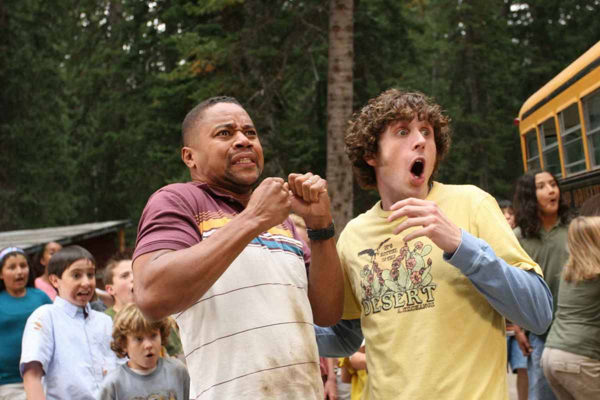 cuba gooding jr. looking scared in daddy day camp