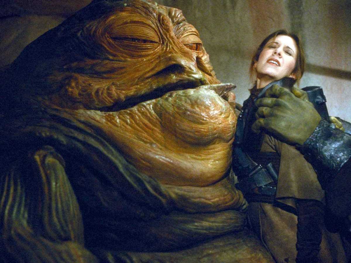 Jabba The Hut Was A Bit Cramped For The Puppeteers