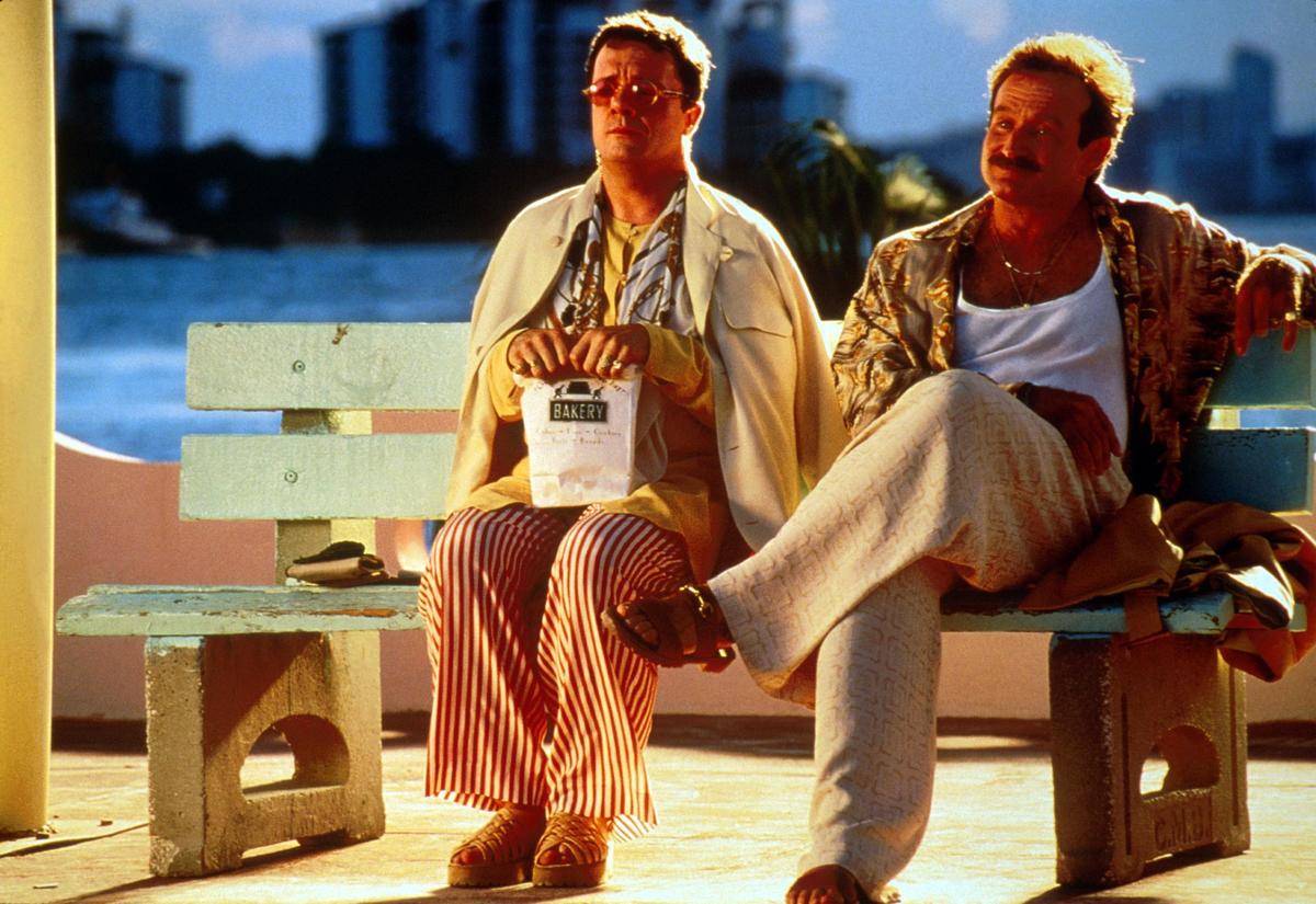 Picture of Robin Williams and Nathan Lane