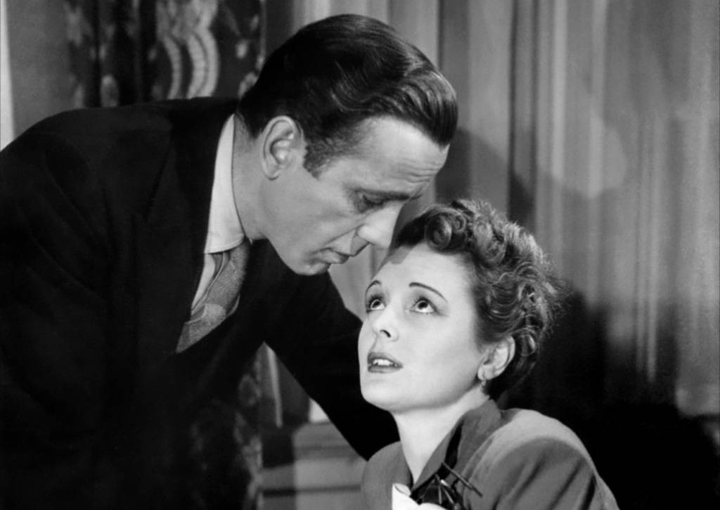 Humphrey Bogart and Mary Astor