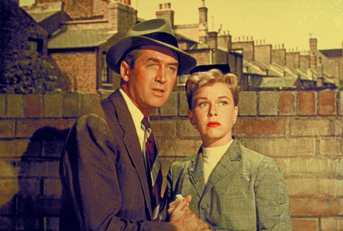 Jimmy Stewart and Doris Day