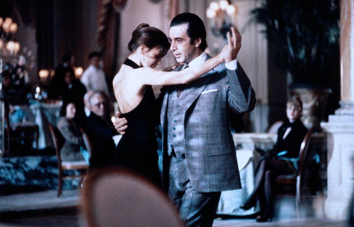 Gabrielle Anwar and Al Pacino