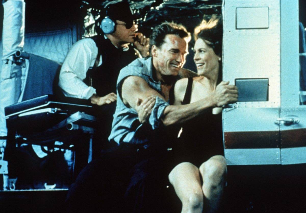 Arnold Schwarzenegger and Jamie Lee Curtis