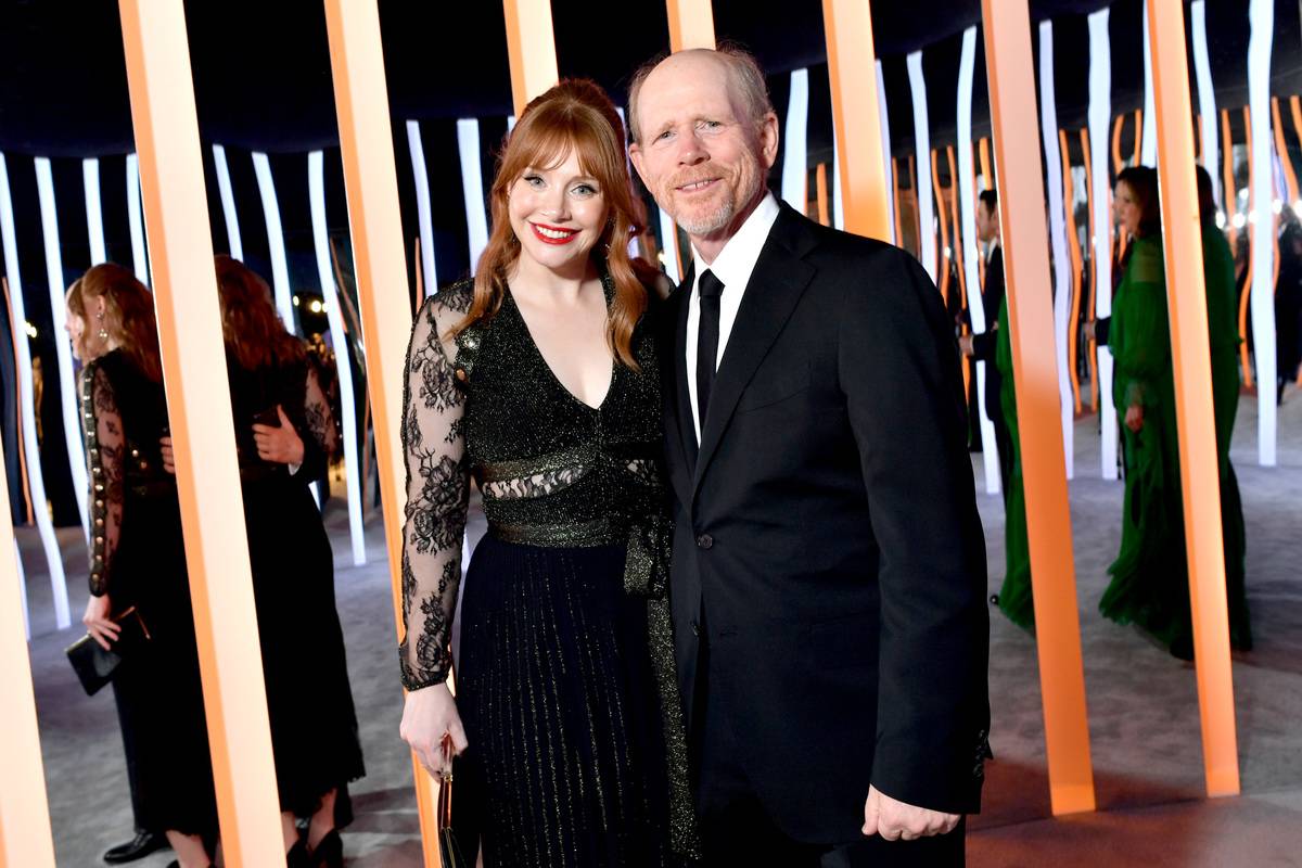 Bryce Dallas Howard And Ron Howard