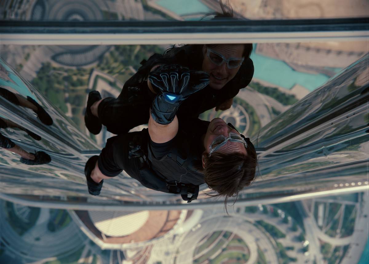 Cruise Climbed The Burj Khalifa