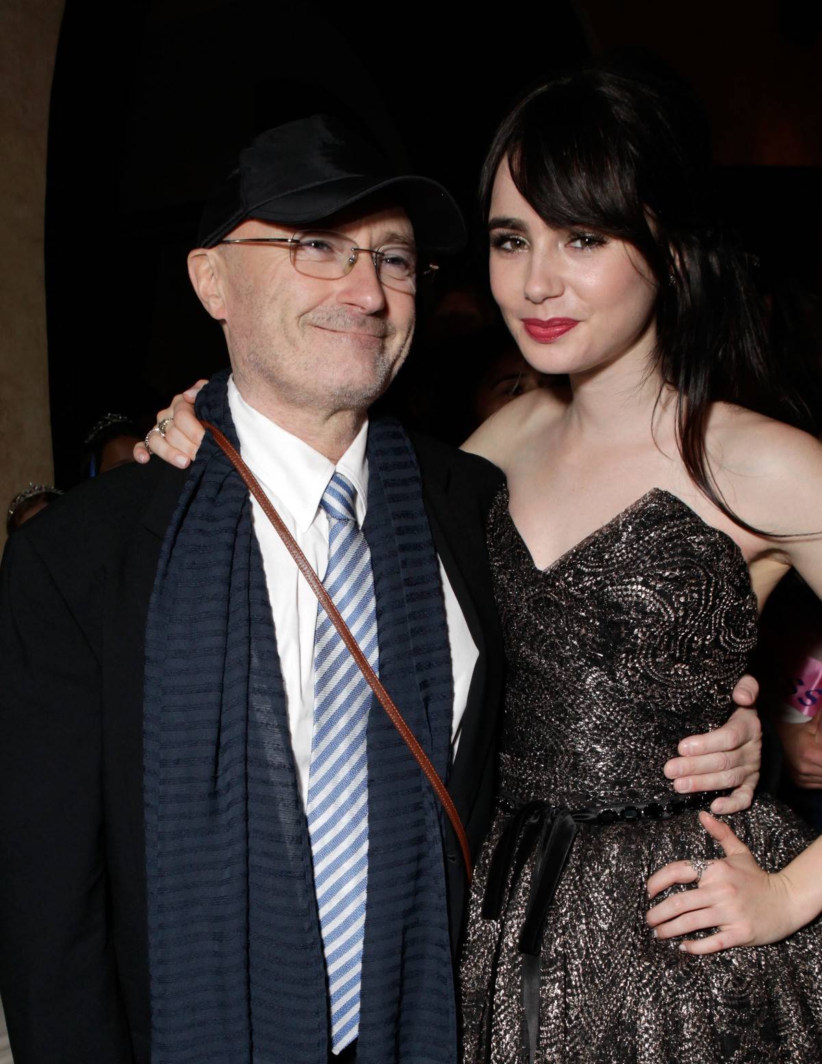 Phil Collins And Lily Collins