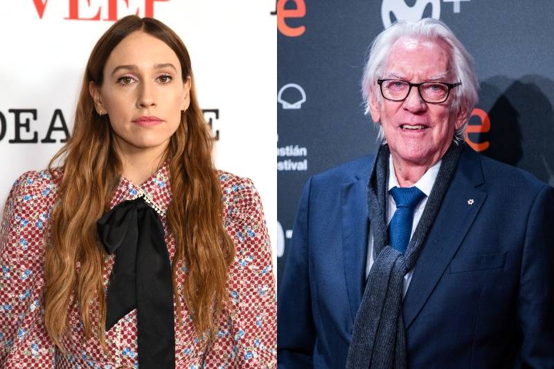 Sarah Sutherland And Donald Sutherland