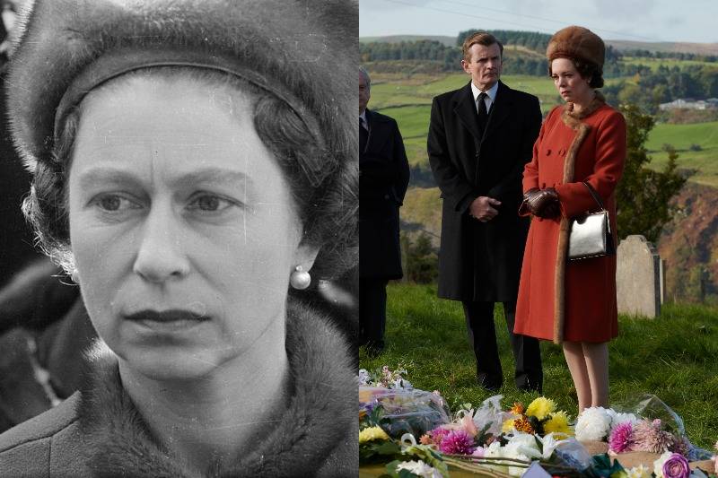 the queen at aberfan