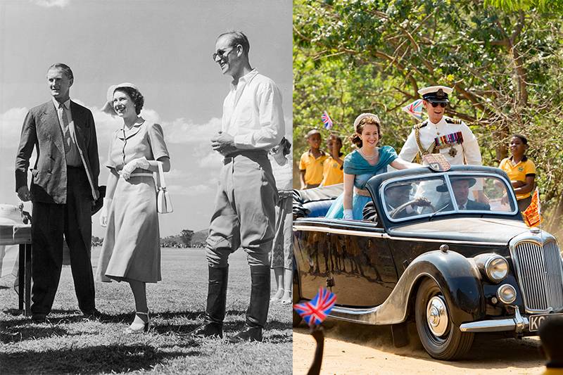 the queen visiting kenya