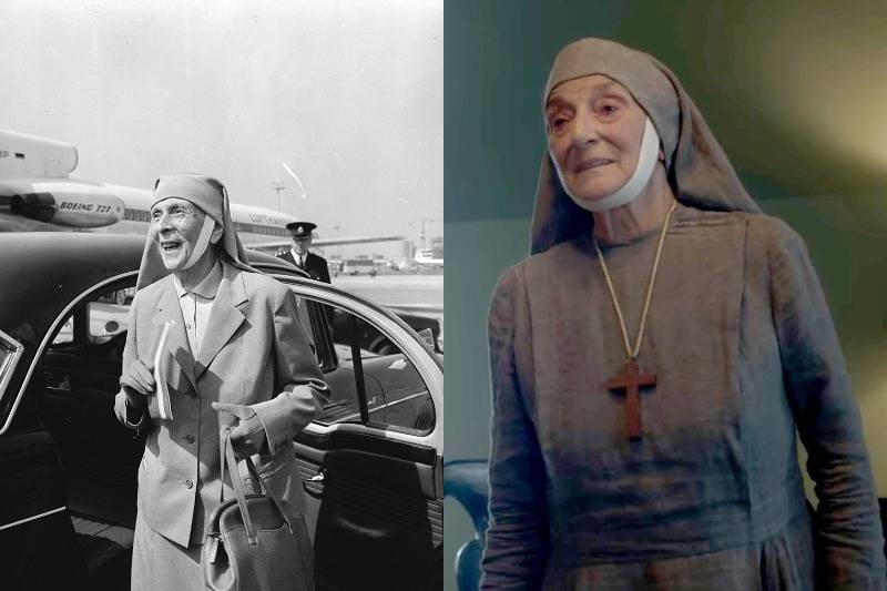 princess alice in a nun uniform