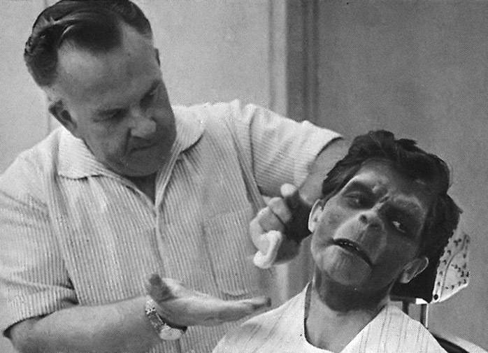 Actor in makeup 