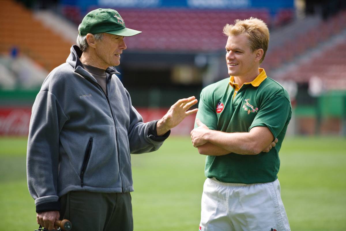 Picture of matt Damon and Eastwood