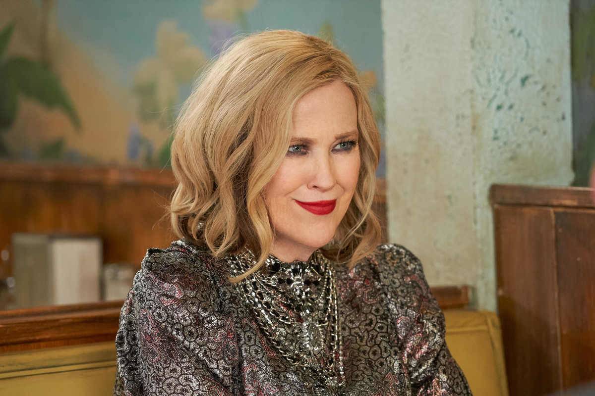 Catherine O'Hara in a still from schitt's creek