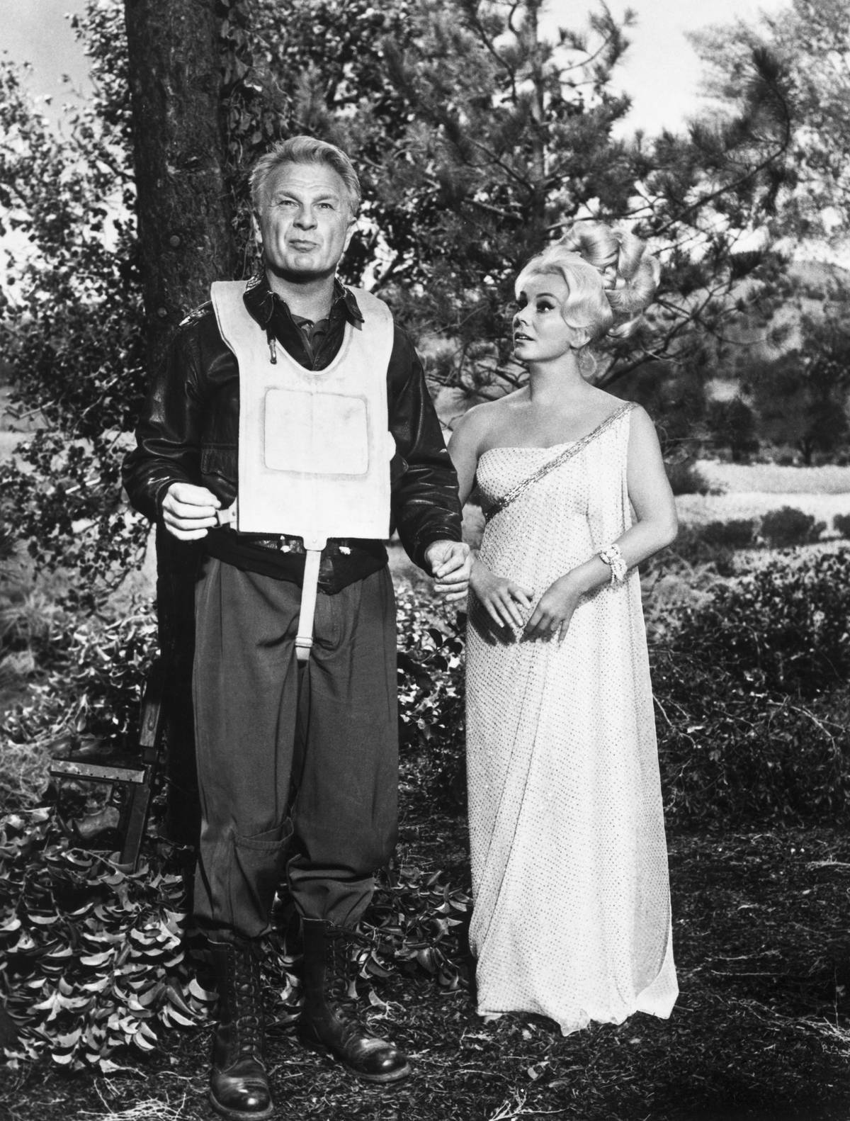 Eddie Albert and Eva Gabor