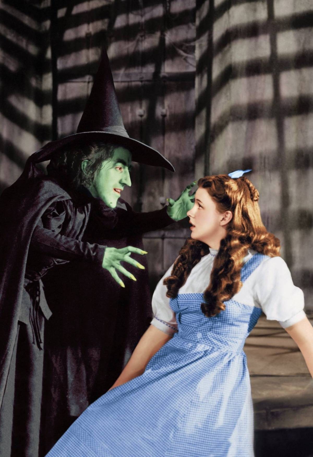 Wicked Witch of the West and Dorothy (Judy Garland)