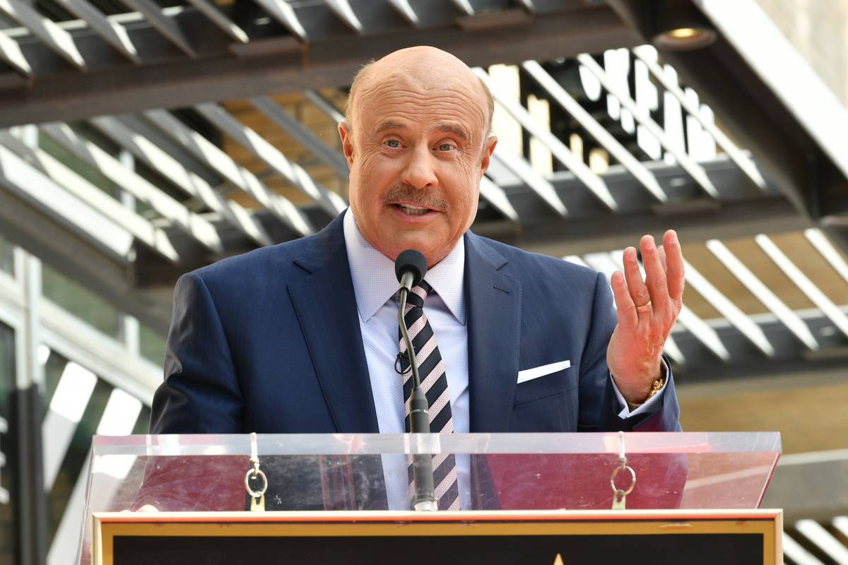 Dr. Phil McGraw Honored With A Star On The Hollywood Walk Of Fame