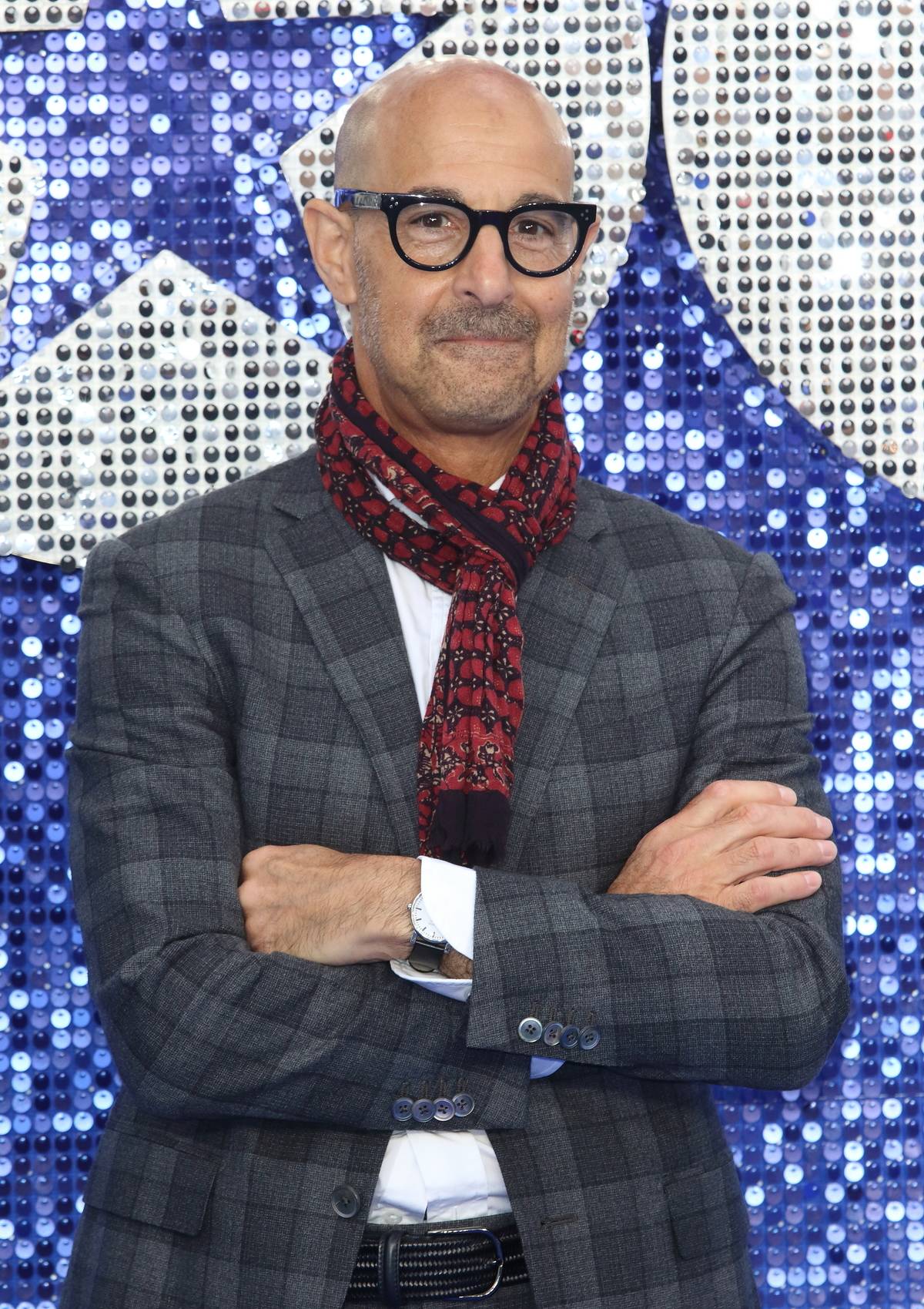 Stanley Tucci attends the UK Premiere of Rocketman at the...