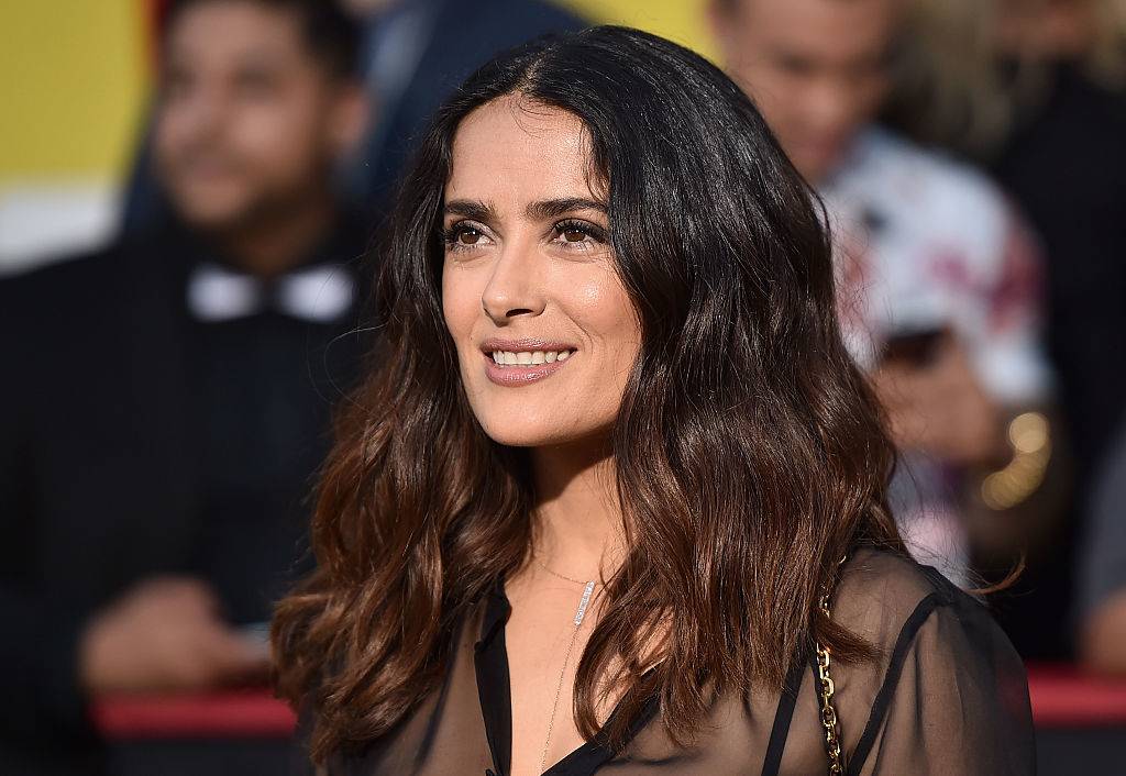 Hayek at a movie premiere in 2016