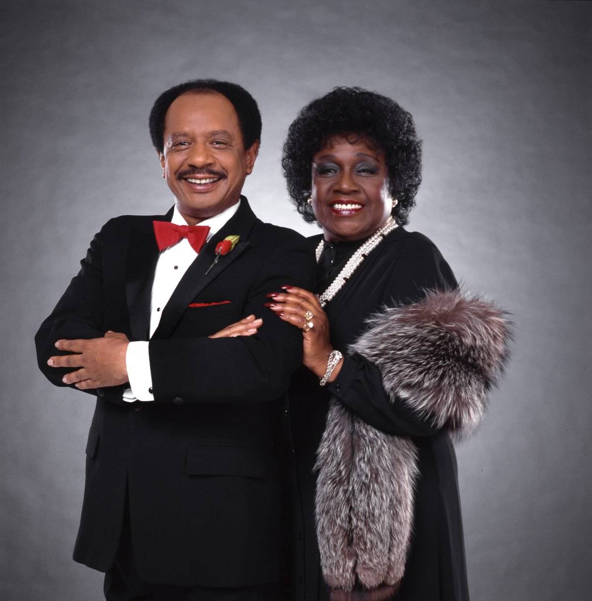 Sherman Hemsley And Isabel Sanford Portrait