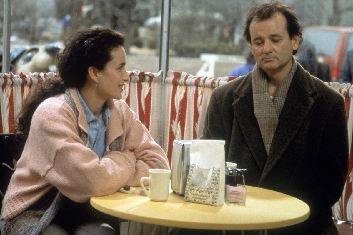 groundhog day bill murray and andie macdowell
