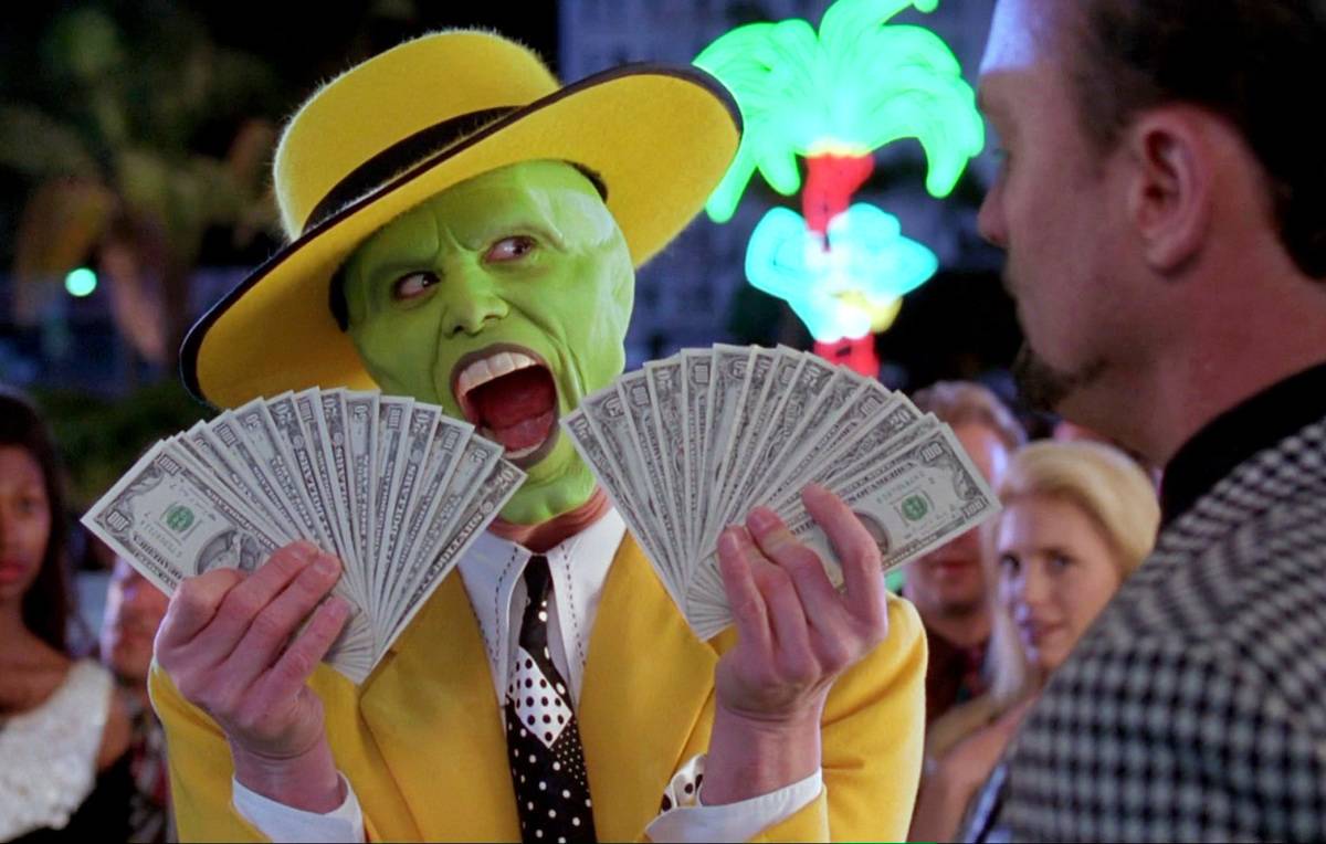 Jim Carrey as Stanley Ipkiss